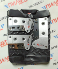 Комплект накладок на педали (механика) NNP-M-ZXQ-351-3 /серый/