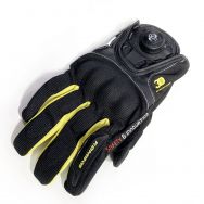 Мотоперчатки дорожные "KOMINE" GK-164 Yellow кожа size XL