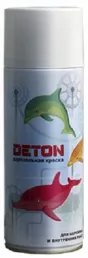 Краска Deton 9003 синтетик эмаль аэрозоль 400мл белая матовая