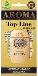 Ароматизатор картонный TOP LINE №42 Gucci Guilty