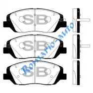 Колодки тормозные передние Sangsin Brake SP4102