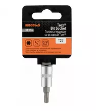 Бита-головка TORX T27 1/4" L-38mm Автодело 39336