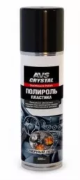 Полироль пластика,винила "черный лед" (аэрозоль) AVS A78862S AVK-090 335 мл.(м)