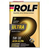 Масло моторное синтетическое ROLF Ultra 5W-30 ACEA A3/B4 API SL/CF 1л