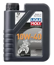 Liqui Moly Масло моторное НС-синтетическое Motorbike 4T Offroad SL 10W-40 1л