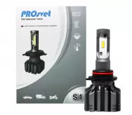 Лампы светодиодные головного света PROSVET S4 HB4 30W 12-24V 4000Lm 4200K тепл.бел.свет (компл. 2шт)