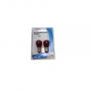 Лампа PROsvet 12v P21W (BAU15s) RED (1конт.) со смещ.цок (компл.2шт.)