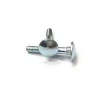 Болт М8*50 полукруг.головка DIN 603 (10963)