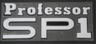 Наклейка 3D "PROFESSOR SP 1" 29*9см