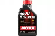 Масло моторное синтетическое MOTUL 6100 SYN-nergy 5W30 SL/A3/B4 1л