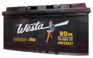 Аккумулятор WESTA 6CT-80 (о.п.) низкий Turkish