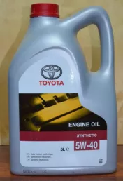 Масло моторное синтетическое Toyota 5W40 API SL/CF 0888080375GO 0888080375 (5л)