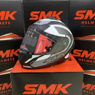 Мотошлем интеграл SMK TYPHOON RD1, серый/черный матовый (M)