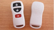 Корпус для ремоута Nissan KN069 3 кнопки, серый