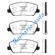 Колодки тормозные SANGSIN BRAKE SP1720