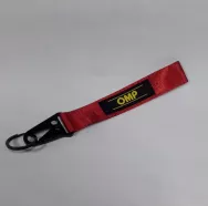 Брелок "ПЕТЛЯ" с нашивкой OMP Red