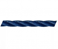 Канат полиэстера двойной крутки 3-прядный line blue 18 мм Marlow