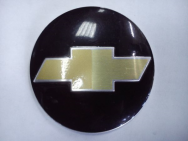 Стикер CHEVROLET D-62 алюминиевый сферический (на двухстороннем скотче) 