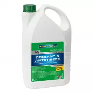 Антифриз Ravenol HJC Hybrid Japanese Coolant Premix -40°C 5л зеленый