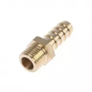 Штуцер латунь 1/2" х 10 мм (НАРУЖ) 57261