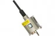 Коронка алмазная по бетону/Подрозетник Hilberg Laser 72 мм