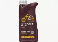 Масло мото полусинтетическое MANNOL 4-Takt Plus 10W40 API SL 1л