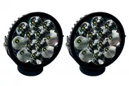 Прожектор 60W диаметр 145mm чип OSRAM P8 двухцветный: белый+оранжевый WLH371