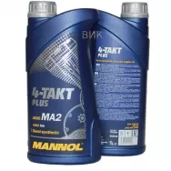 MANNOL Масло моторное полусинтетическое 4-Takt PLUS 10W40 1л