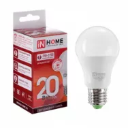 Лампа светодиодная LED-A60-VC 20Вт 230В 6500К 1800Лм E27 IN HOME 