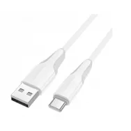 Кабель BOROFONE BX119 USB+Type-C 1м 3A /белый/