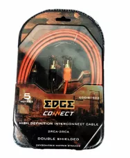 Кабель межблочный EDGE EDC-RT502 медный 2RCA-2RCA-5м