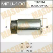 Насос топливный Masuma MPU108