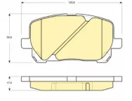 Колодки тормозные дисковые SANGSIN BRAKE SP1373