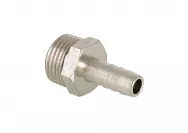 Штуцер для шланга с наружной резьбой VALFEX НР 1/2"х10 НИКЕЛИРОВАННЫЙ