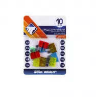Предохранители флажковые MAXI Nova Bright (7,5-30А) (10шт)