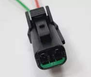 Разъем к цоколю лампы (2 PIN) для а/м Hyundai , Kia №520