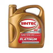 Масло моторное синтетическое SINTEC PLATINUM 7000 ACEA A3/B4 5W40 API SN/CF 4л