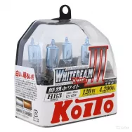 Лампы галогенные Koito Whitebeam HB3 12V 65W P0756W (120W) (компл. 2шт)
