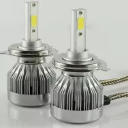 Лампы светодиодная головного света LED Просвет H4 2800lm (6000K) (2шт)SD992