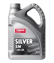 Масло моторное полусинтетическое TEBOIL Silver SN 5W30 4л