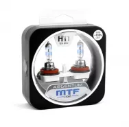 Лампы галогенные MTF ARGENTUM H11 12V 55W +130% (компл. 2шт)