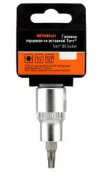 Головка со вставкой  TORX T60 (1/2";L=55mm) АвтоDело (39328)