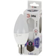 LED B35-9W-860-E27 ЭРА диод, свеча, 9Вт, хол, E27