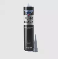 SOLID PROF PU 40 BLACK Клей-герметик шовный полимерный черный (310 мл)