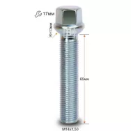 Болт M14X1.50X65 сфера 17 ключ