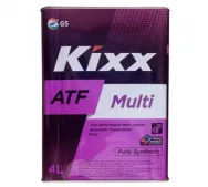 Масло трансмиссионное синтетическое KIXX ATF Multi Plus 4 л (L251844TR1)