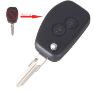 Корпус ключа зажигания Renault 3 кнопки KRN010