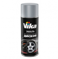 Краска для дисков VIKA аэрозоль 520мл черная