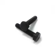 Болт М8*40 пр.12,9 полная резьба DIN 933 черный (17515)