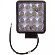 Фара светодиодная квадратная 7,2*8,2*5,3см 4 LED 2 режими раб.G0030